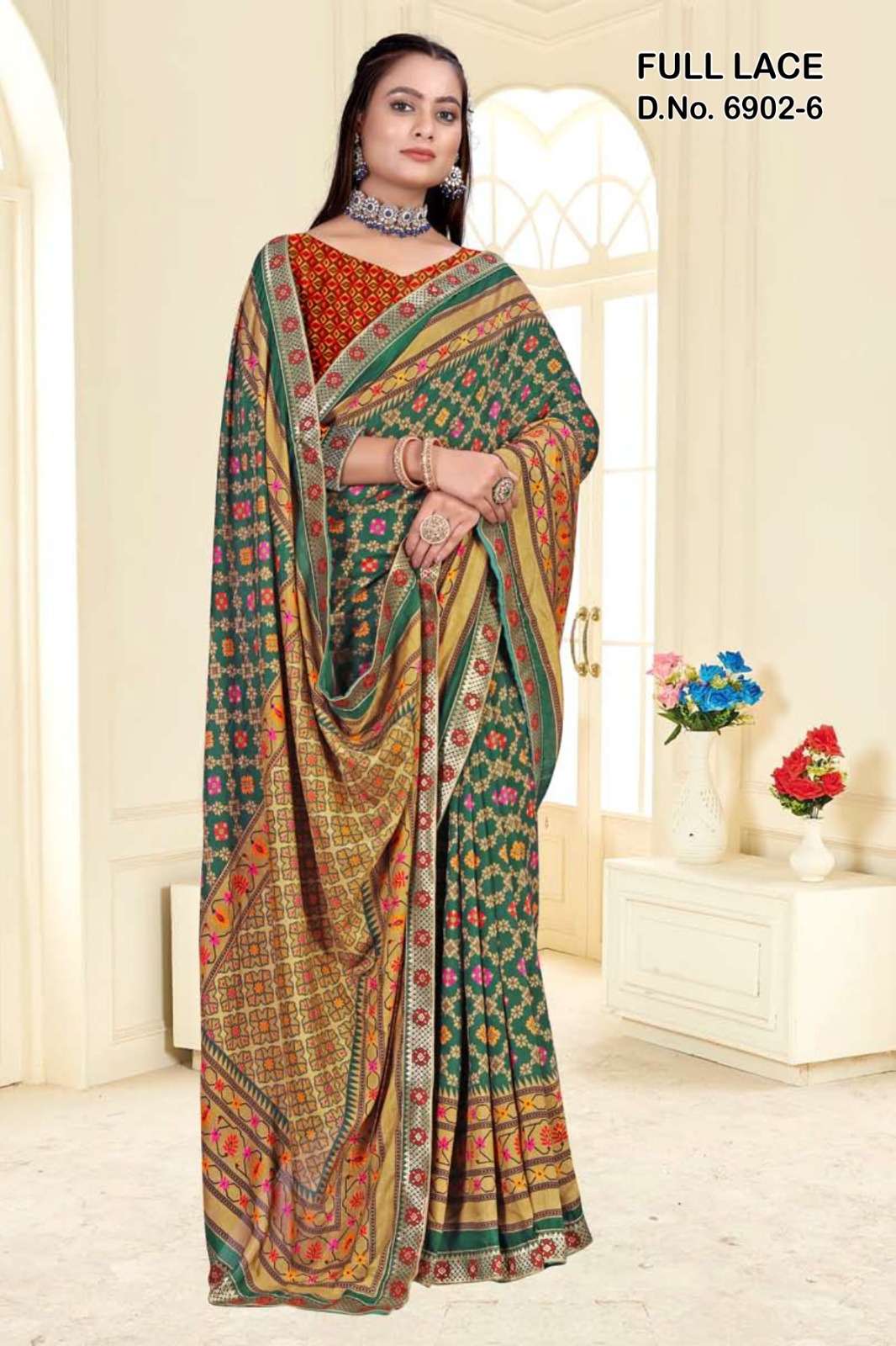 INDER SILK MILLS GENERATOR -6902 Saree Wholesale catalog