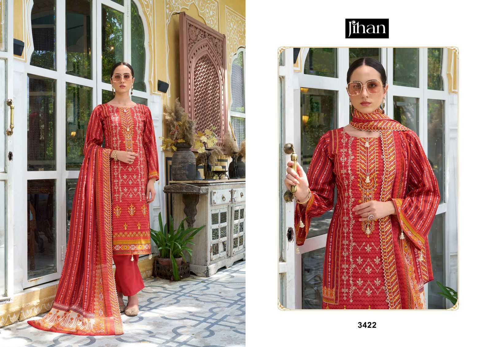 Jihan Bin Saeed Vol 11 Lawn Printed Pakistani Suits Wholesale catalog