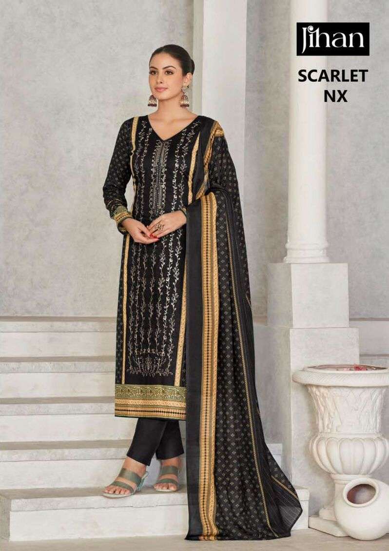 Jihan Scarlet Nx Chiffon Dupatta Salwar Kameez Wholesale catalog