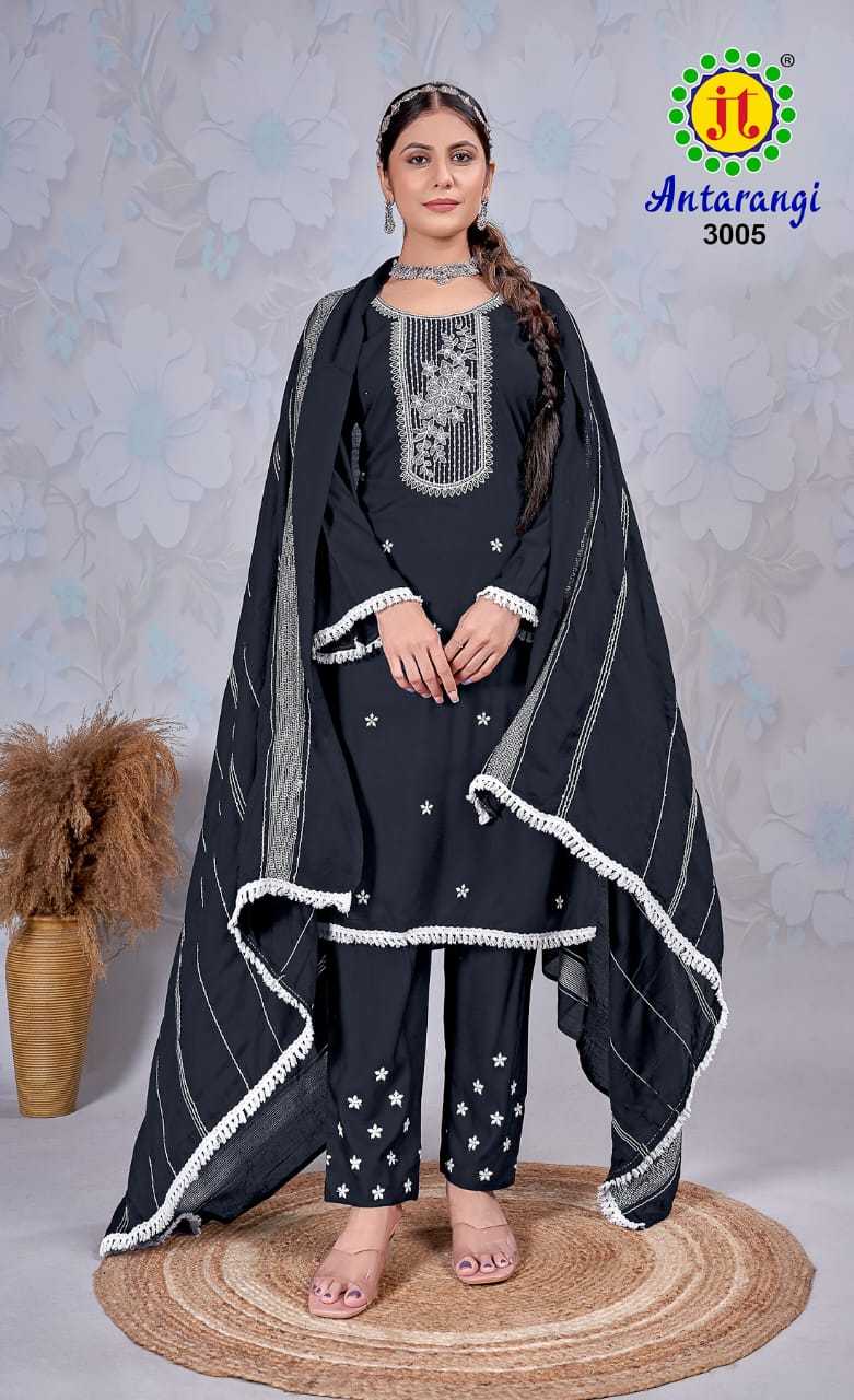 Jt Antarangi Vol 3 Rayon Dress Material Wholesale catalog