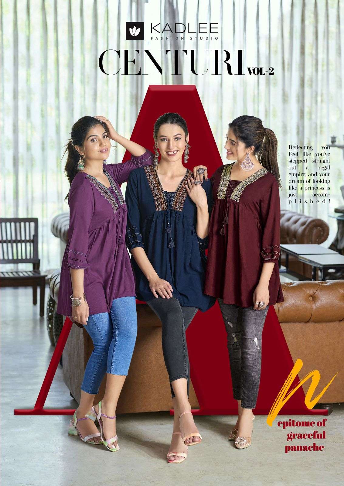 KADLEE Centuri vol 2 Kurti Wholesale catalog