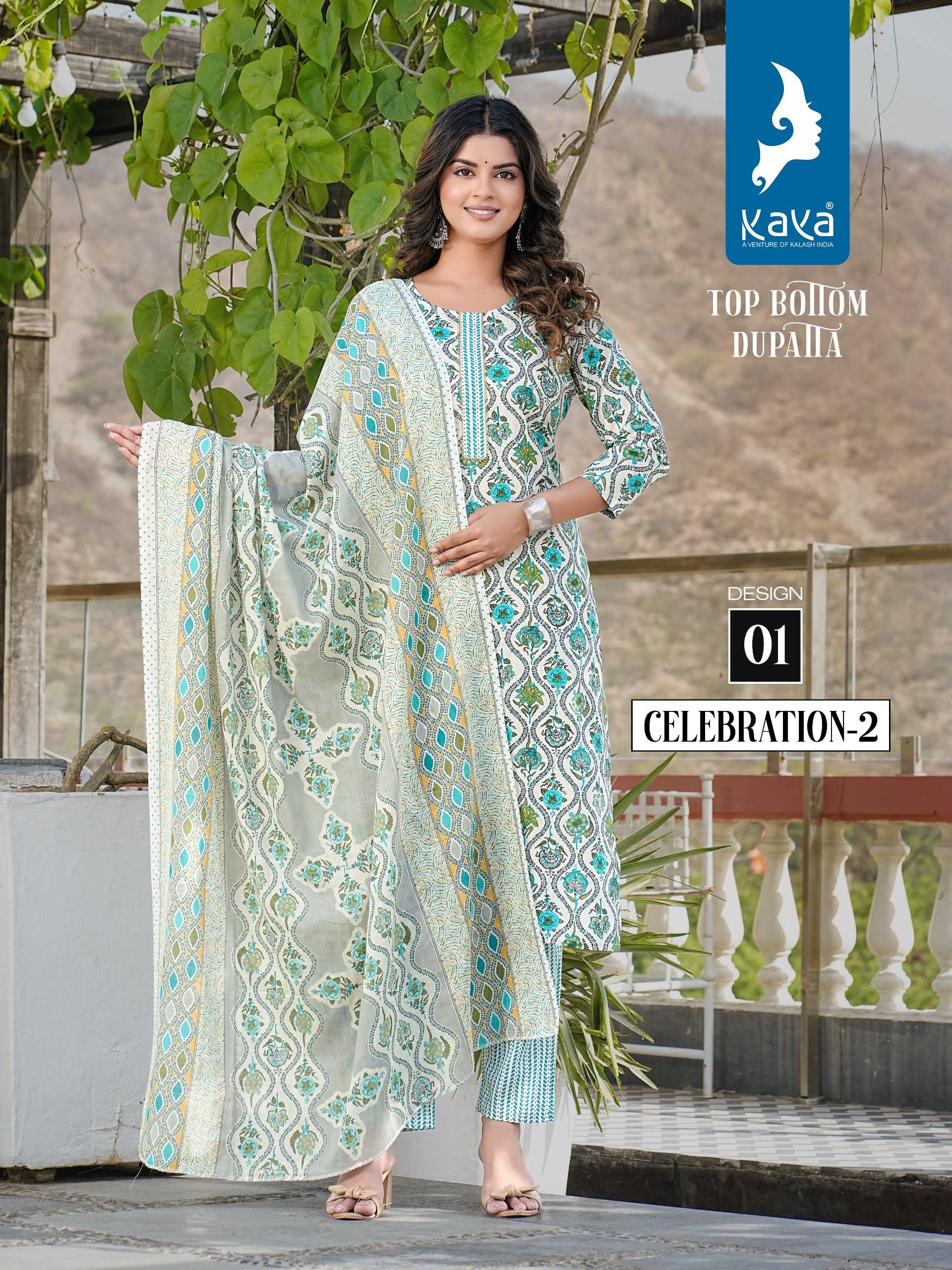 KAYA CELEBRATION - 2 Kurti Wholesale catalog