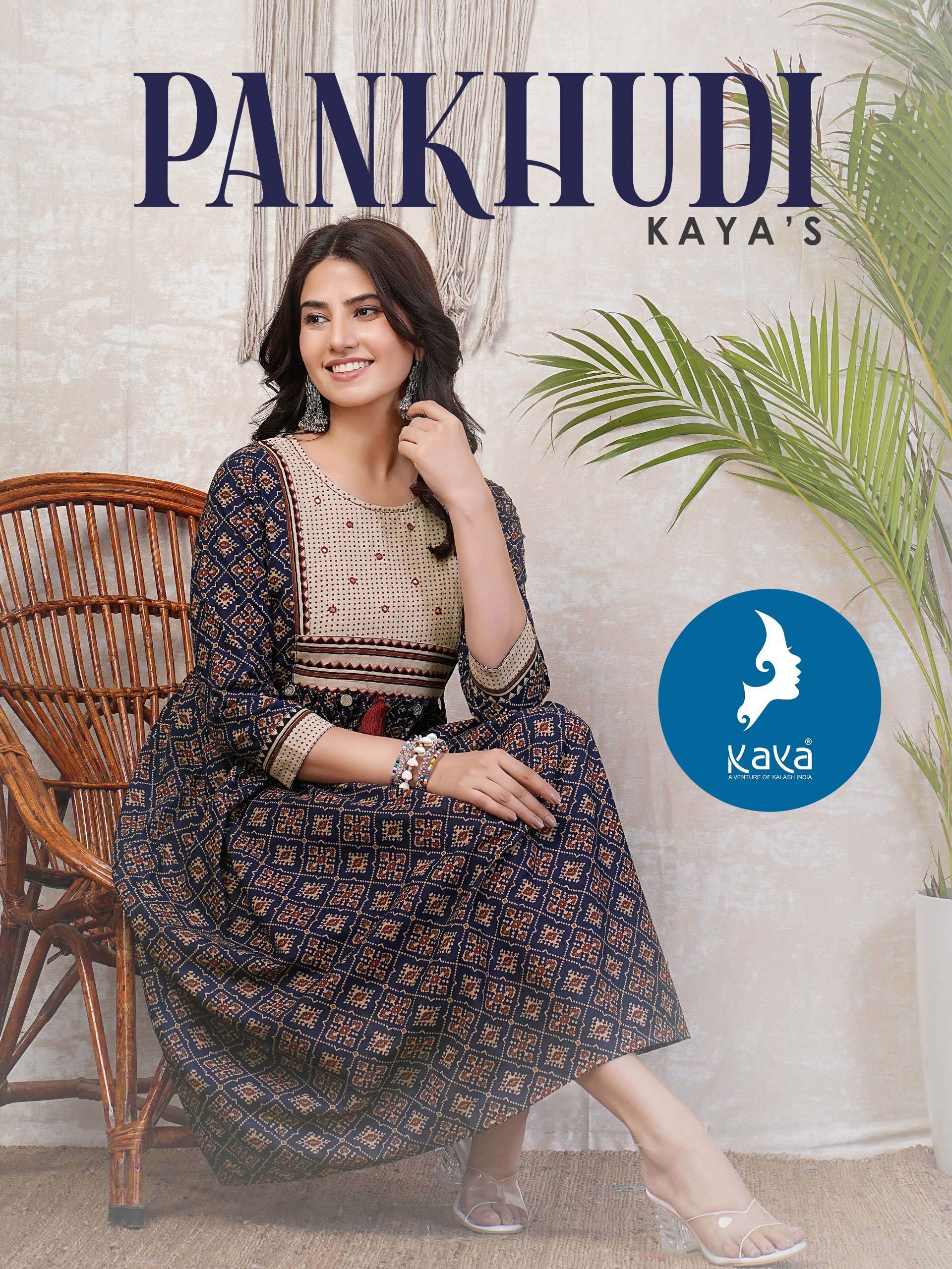 KAYA PANKHUDI Kurti Wholesale catalog