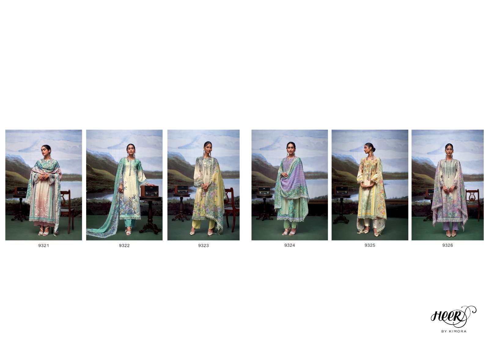 Kimora Heer Ghati Designer Printed Salwar Kameez wholesale catalog