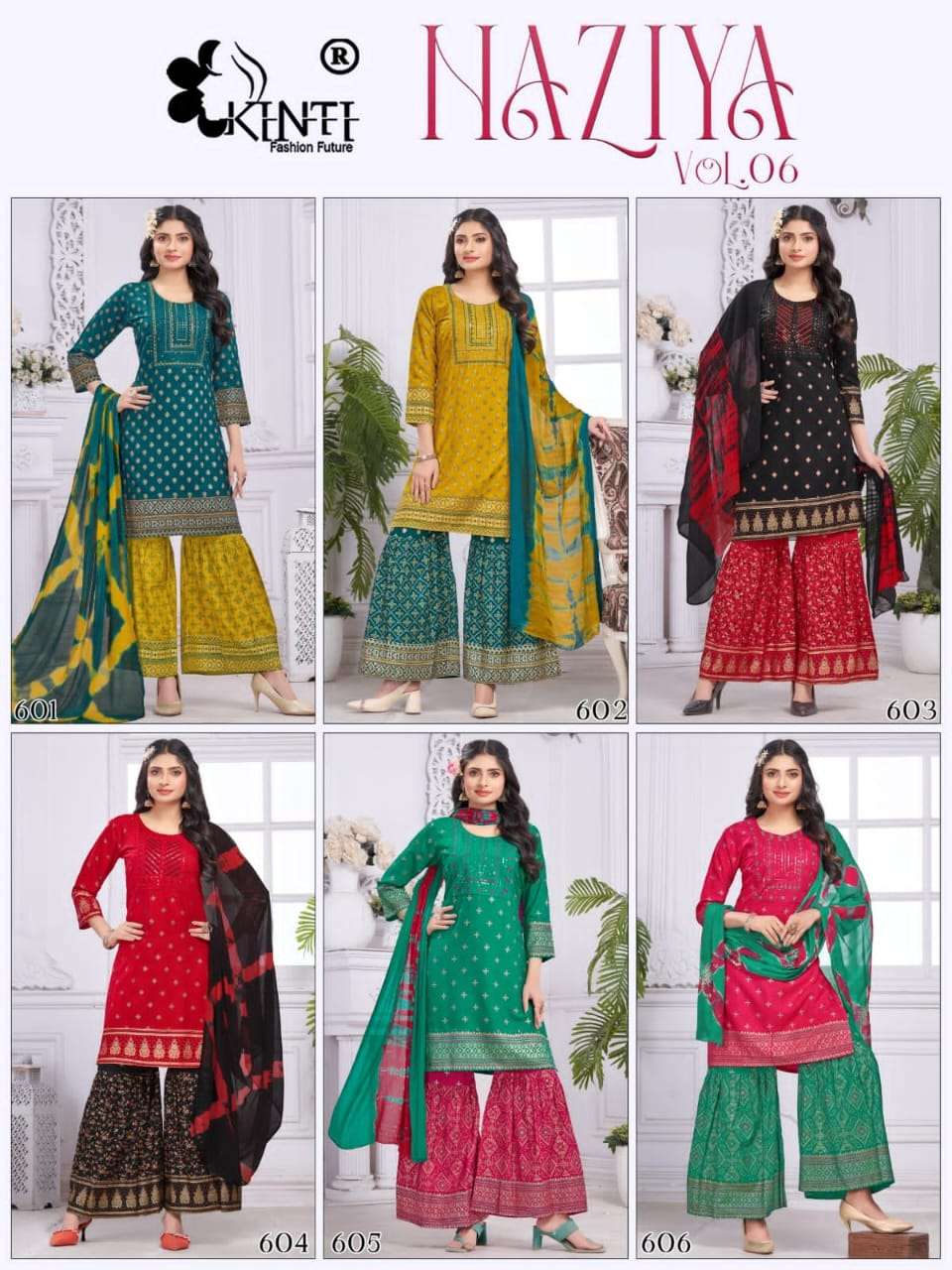 KINTi Naziya 6 Kurti Wholesale catalog