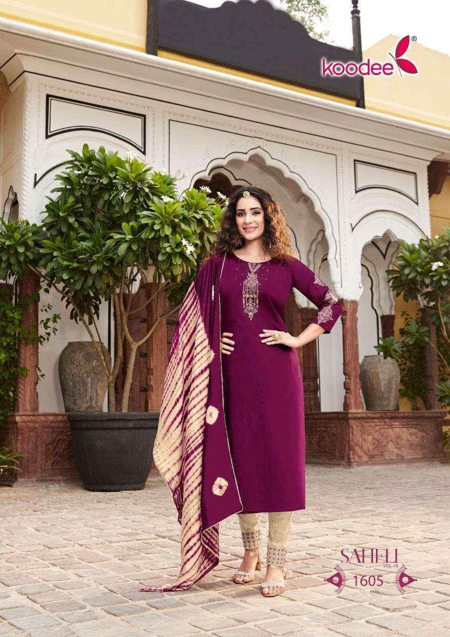 KOODEE Saheli -16 Kurti Wholesale catalog