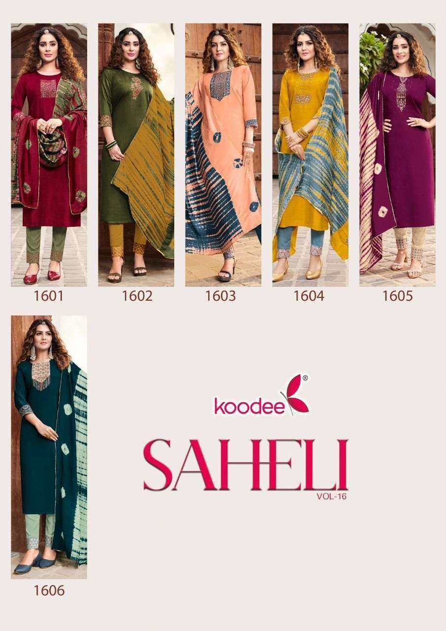KOODEE Saheli -16 Kurti Wholesale catalog
