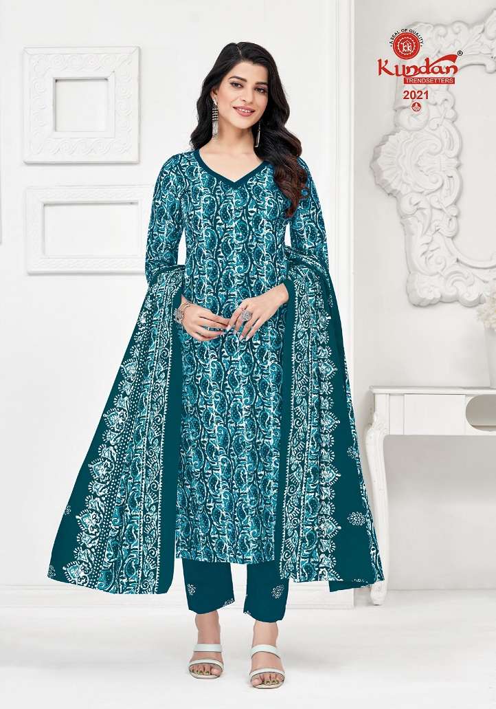 Kundan Batik Vol-2 – Kurti Pant With Dupatta Wholesale Catalog