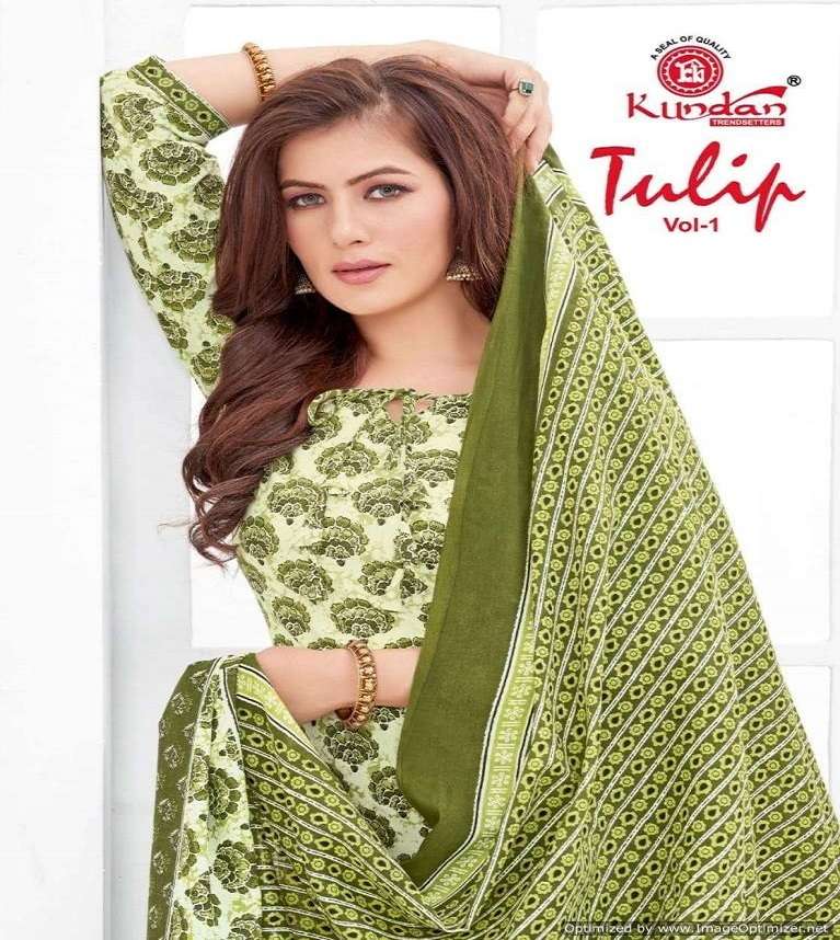 Kundan Tulip Vol-1 – Kurti Pant With Dupatta - Wholesale Catalog