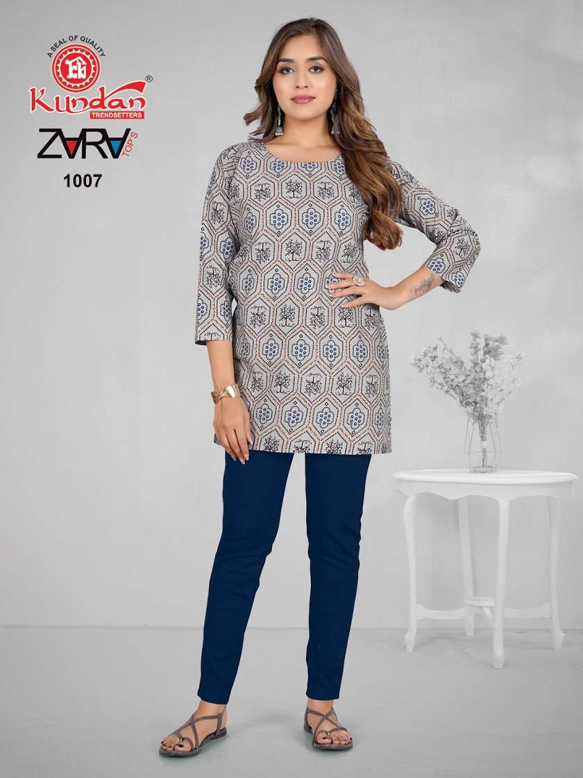Kundan Zara Vol-1 – Short Tops - Wholesale Catalog