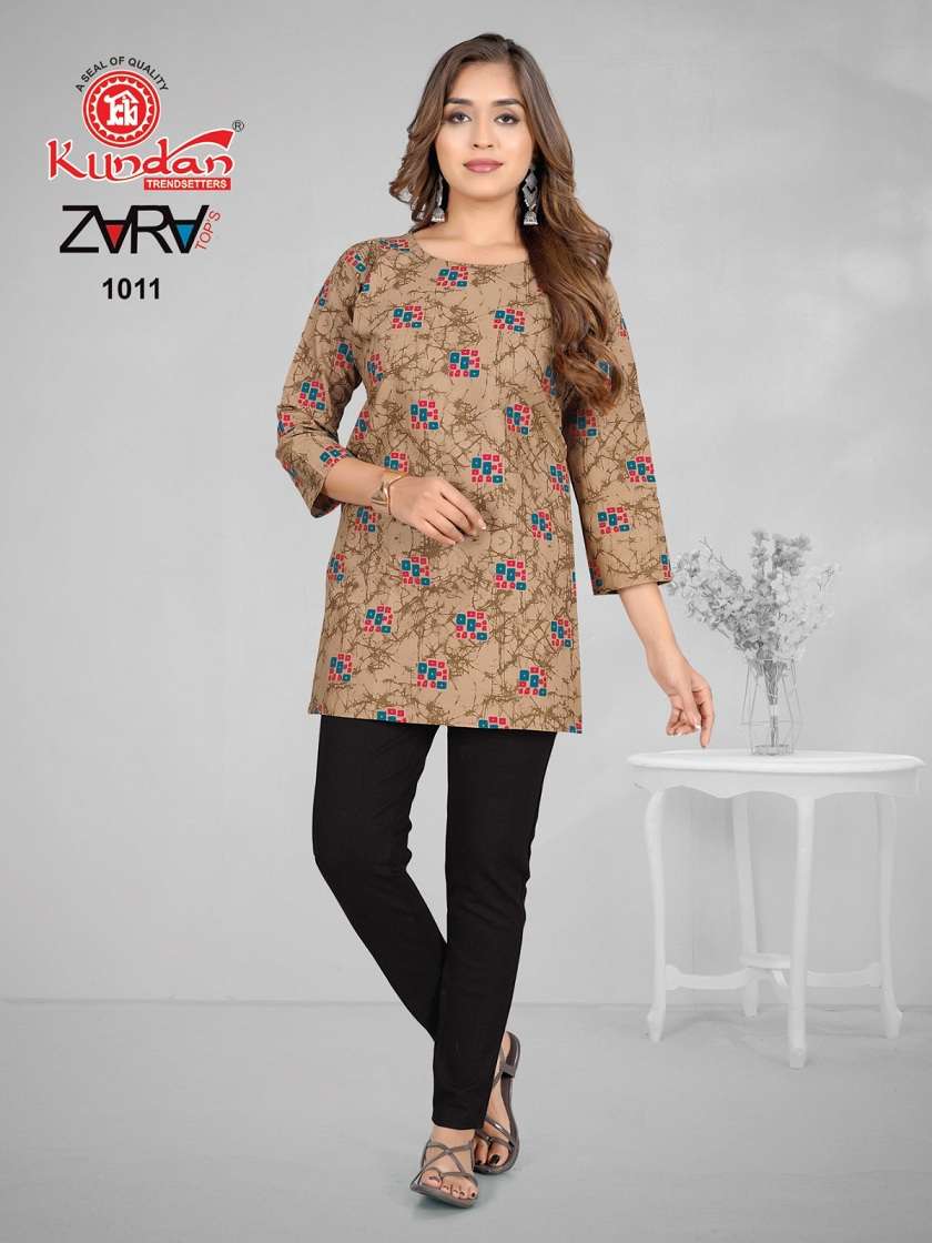 Kundan Zara Vol-1 – Short Tops - Wholesale Catalog