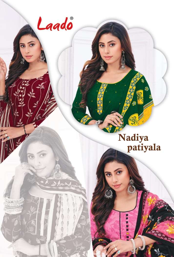 Laado Nadiya Patiyala Vol-9 – Dress Material - Wholesale Catalog