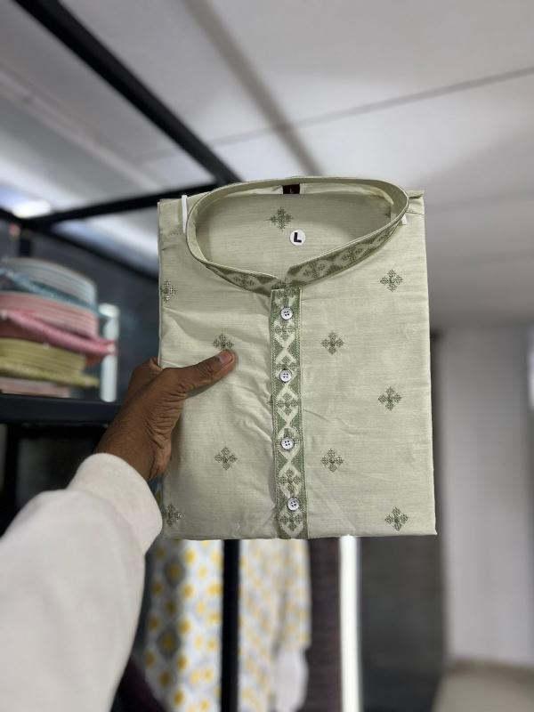 Lehriya 2 sequence Jacquard Mens kurta Wholesale catalog