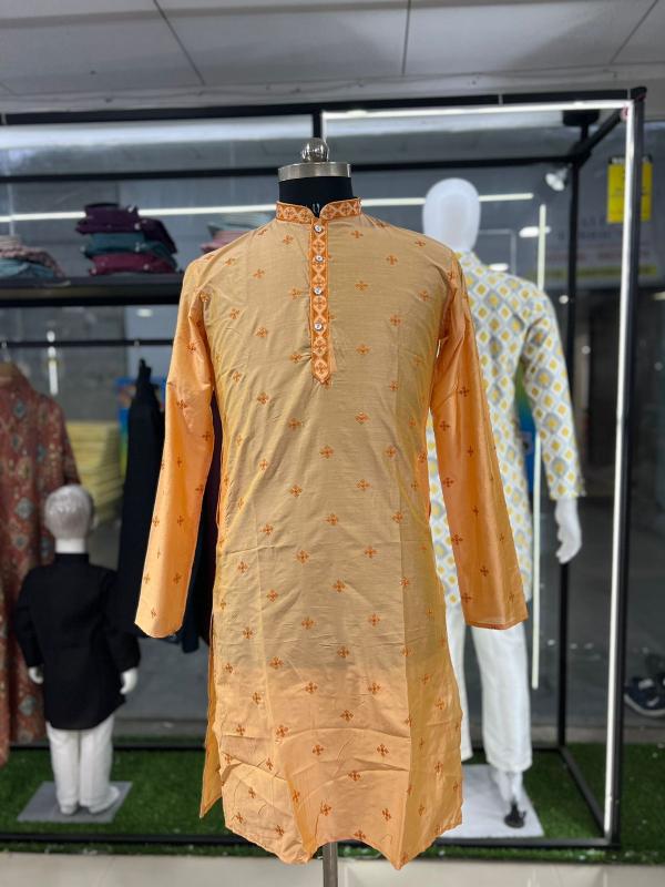 Lehriya 2 sequence Jacquard Mens kurta Wholesale catalog