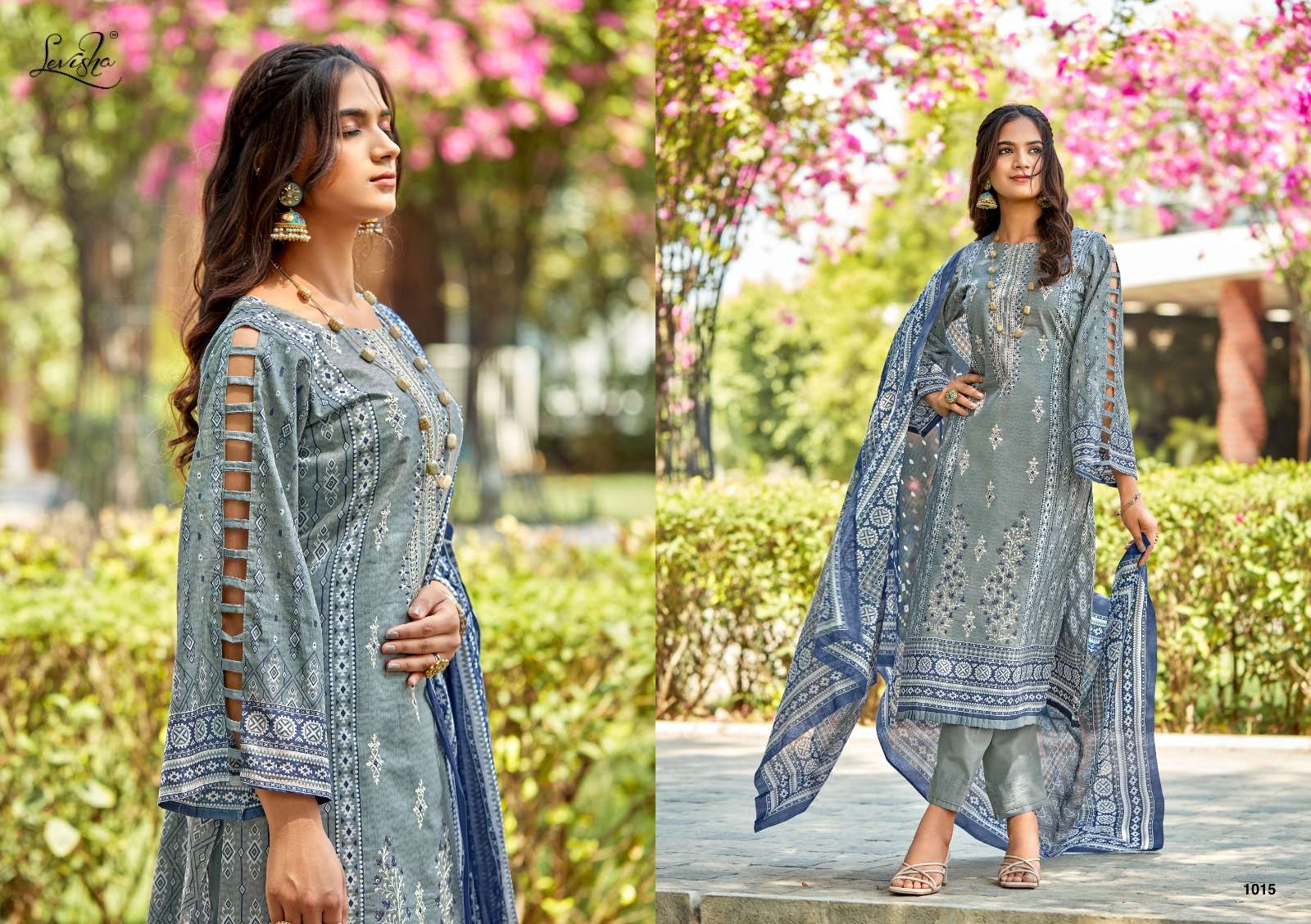 Levisha Sana Samiya Cemric Cotton Printed Dress Material Wholesale catalog