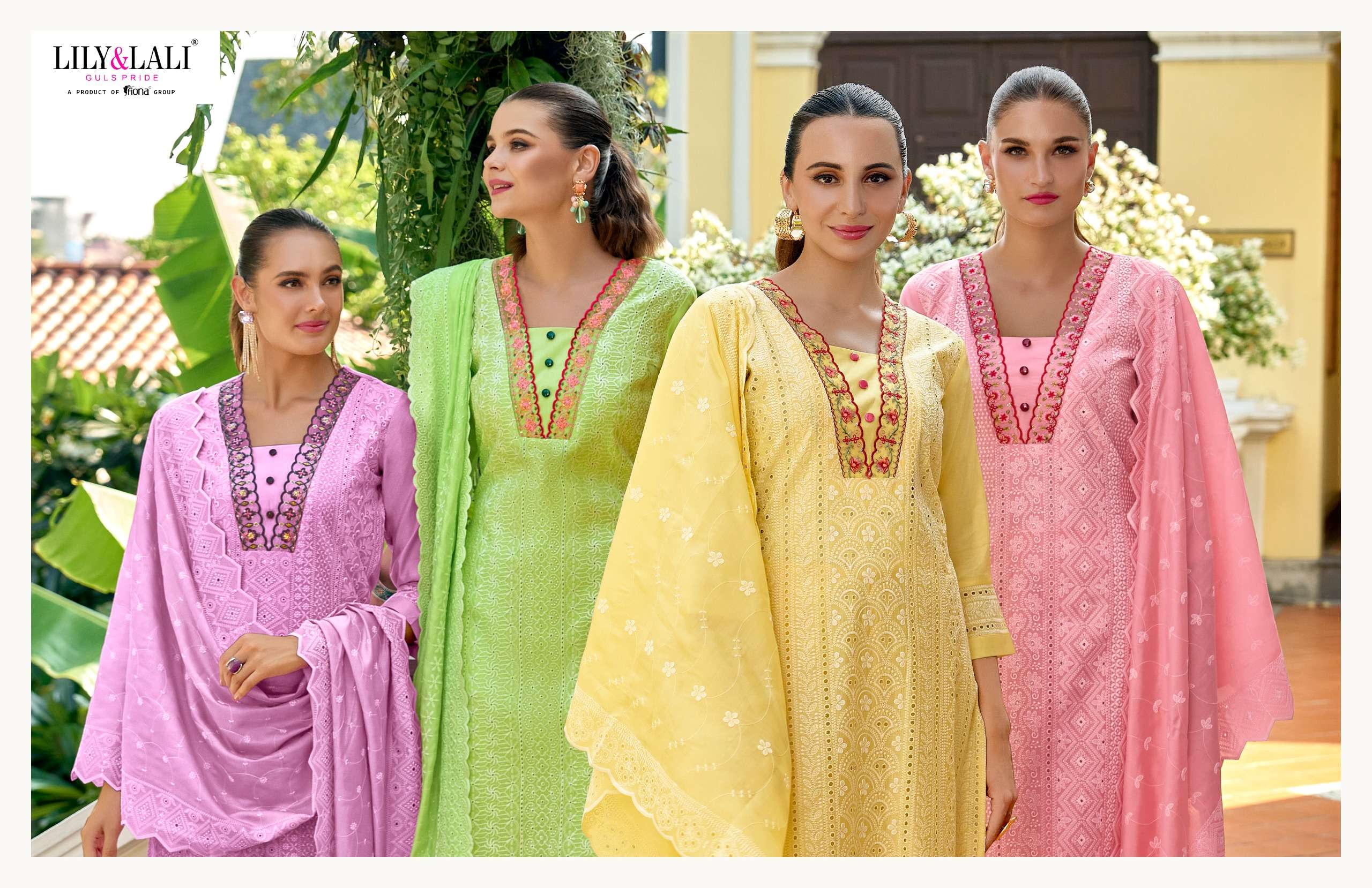 LILY & LALI SILK Flora Roman Kurti Wholesale catalog