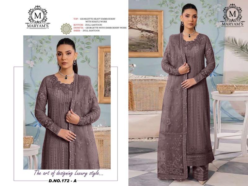 Maryams 172 Embroidered Salwar Kameez Wholesale catalog