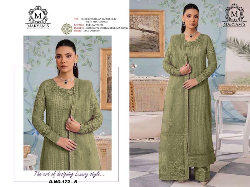 Maryams 172 Embroidered Salwar Kameez Wholesale catalog