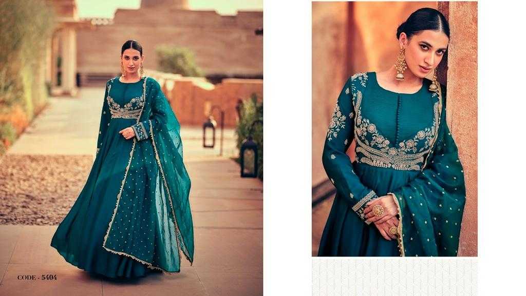 Maskara 5400 To 5404 Premium Silk Embroidered Salwar Suit Wholesale catalog