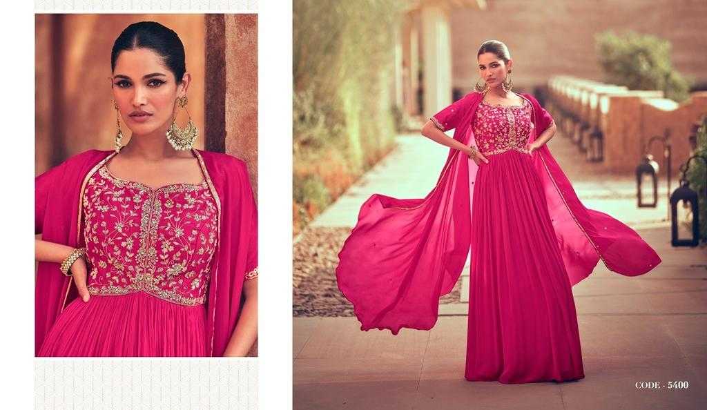Maskara 5400 To 5404 Premium Silk Embroidered Salwar Suit Wholesale catalog