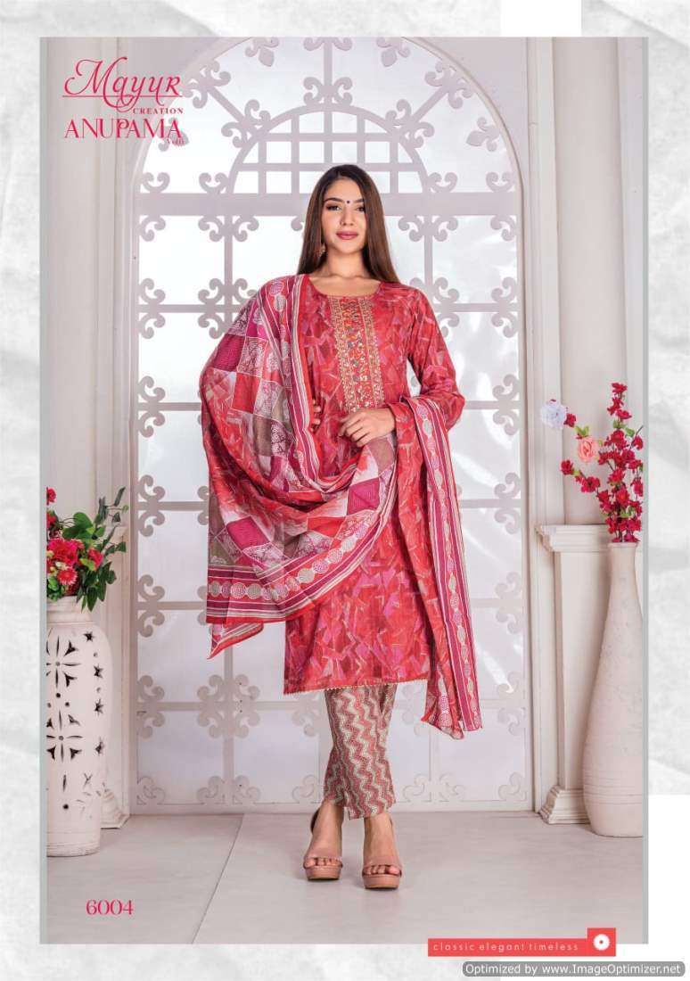 Mayur Anupama Vol-6 – Dress Material - Wholesale Catalog