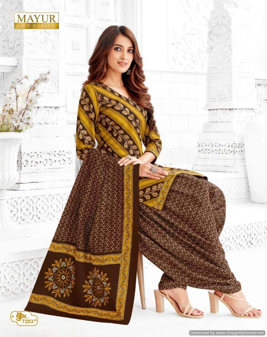 Mayur Khushi Vol-72 – Dress Material - Wholesale Catalog