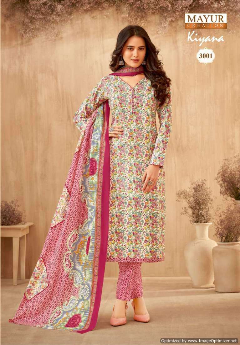 Mayur Kiyana Vol-3 – Dress Material - Wholesale Catalog