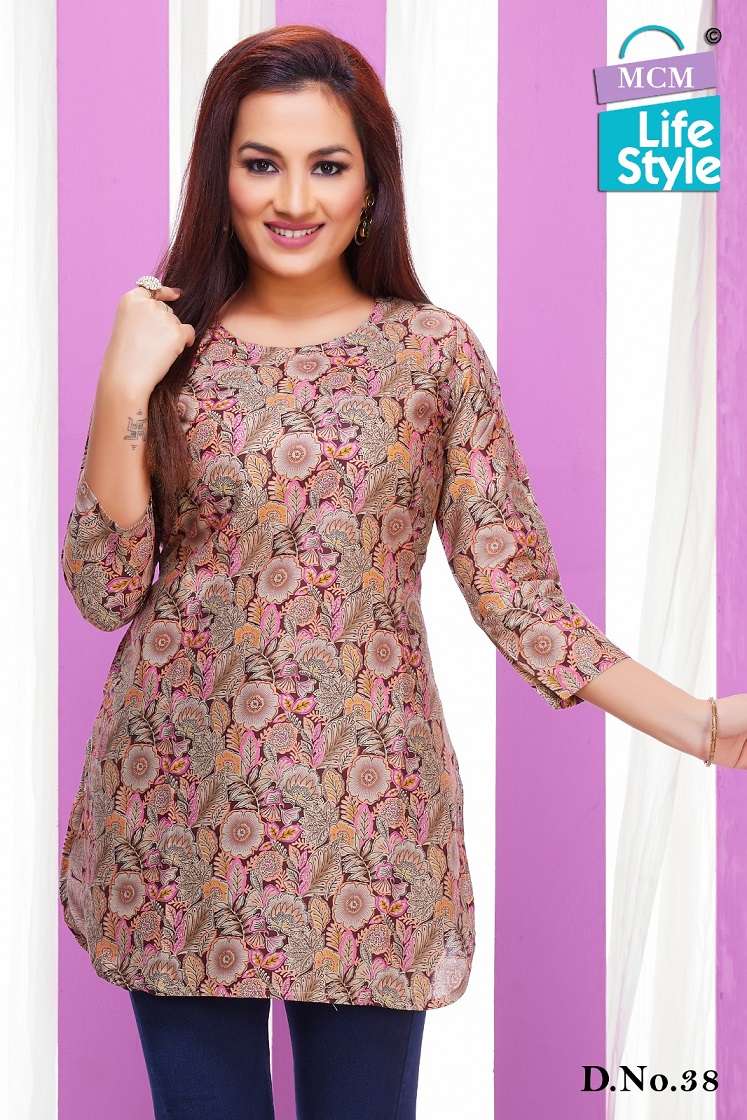 Mcm Kashvi Vol-3 – Short Tops - Wholesale Catalog