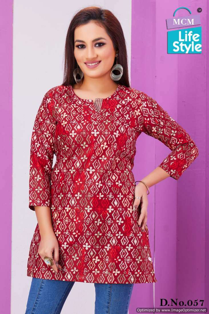 MCM Kashvi Vol-4 – Short Tops - Wholesale Catalog