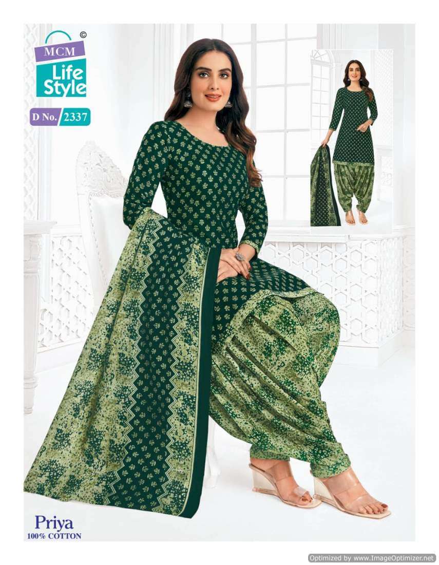 MCM Lifestyle Priya Vol-23 – Dress Material - Wholesale Catalog