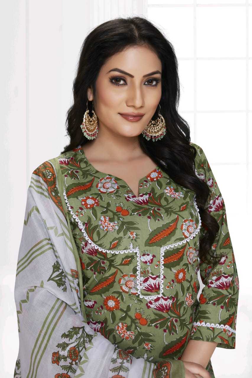 Mcm Pragya Vol-1 – Kurti Pant with Dupatta Wholesale Catalog