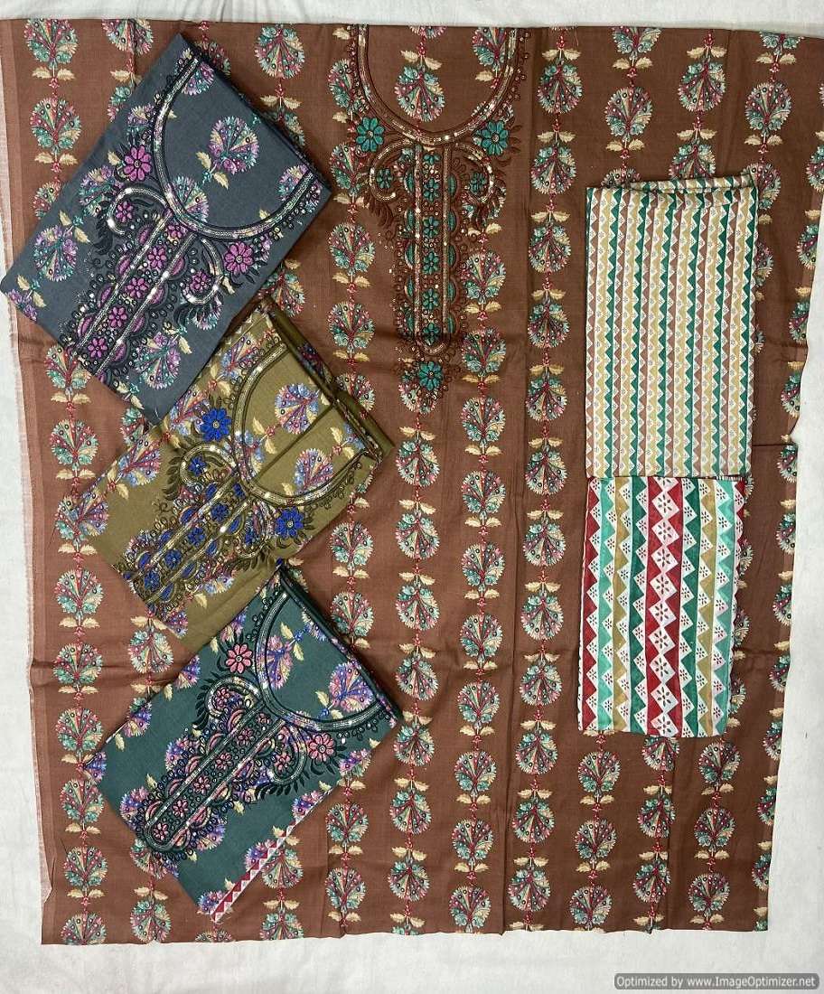 Muskan Two Tone – Dress Material - Wholesale Catalog