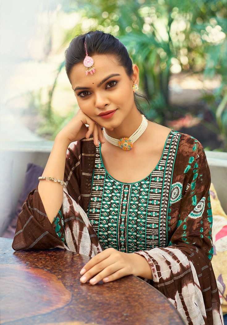 Mystic9 Khanak Vol-1 – Kurti Pant With Dupatta Wholesale Catalog