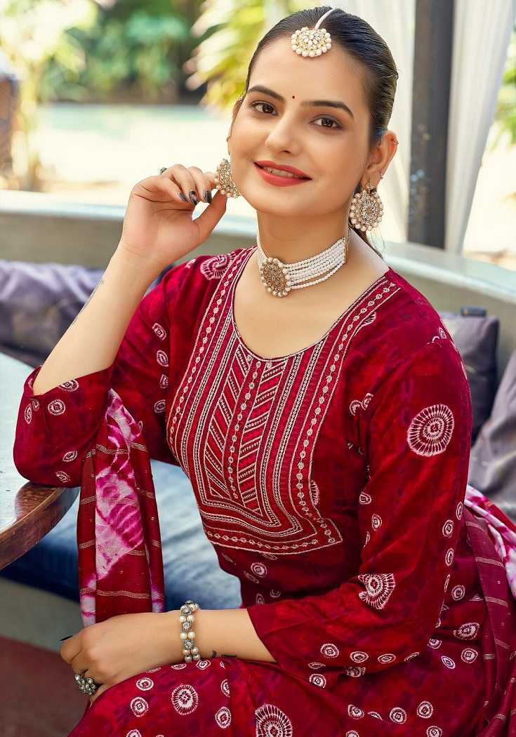 Mystic9 Khanak Vol-1 – Kurti Pant With Dupatta Wholesale Catalog