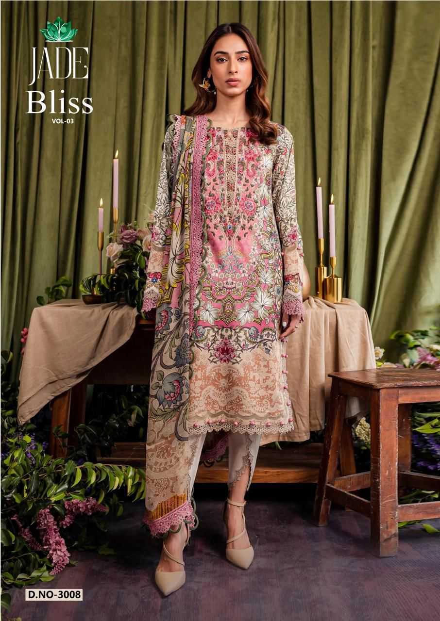 Nand Gopal Jade Bliss Vol 3 Cotton Dress Material Wholesale catalog