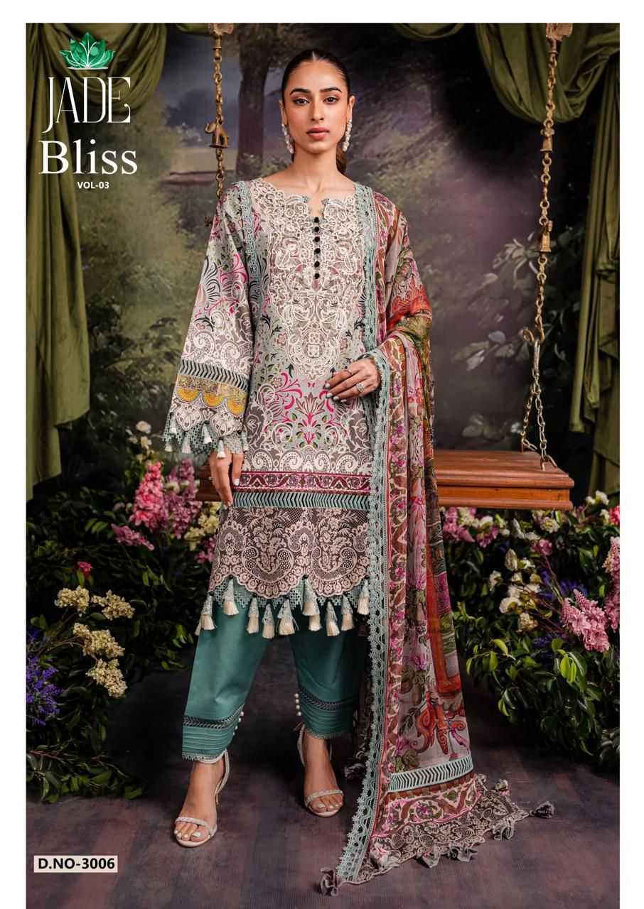 Nand Gopal Jade Bliss Vol 3 Cotton Dress Material Wholesale catalog