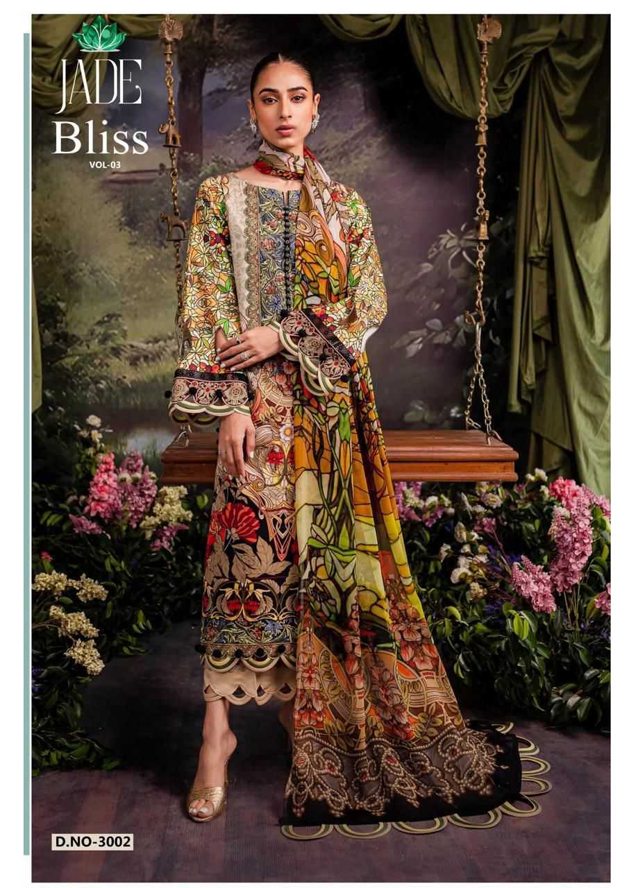 Nand Gopal Jade Bliss Vol 3 Cotton Dress Material Wholesale catalog