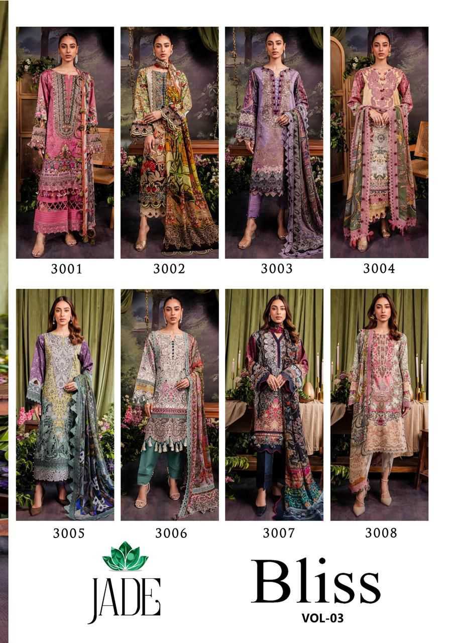 Nand Gopal Jade Bliss Vol 3 Cotton Dress Material Wholesale catalog