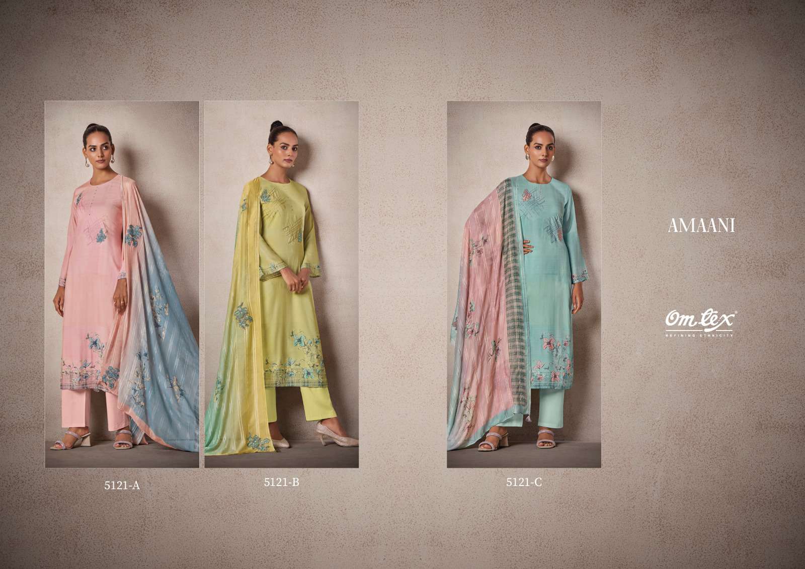 OMTEX AMAANI Salwar Kameez Wholesale catalog