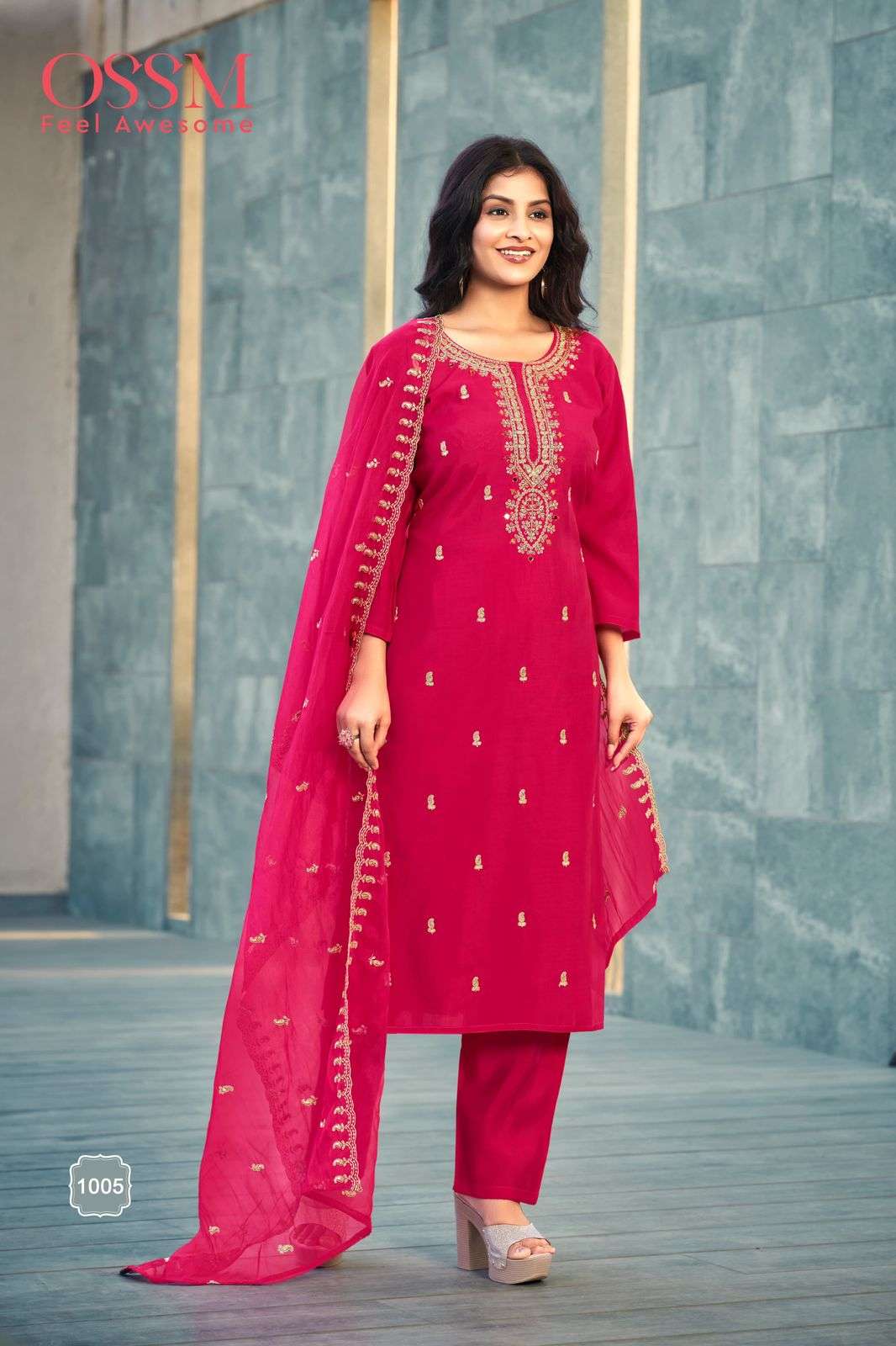 OSSM FESTIVE STORIES vol 03 Kurti wholesale catalog
