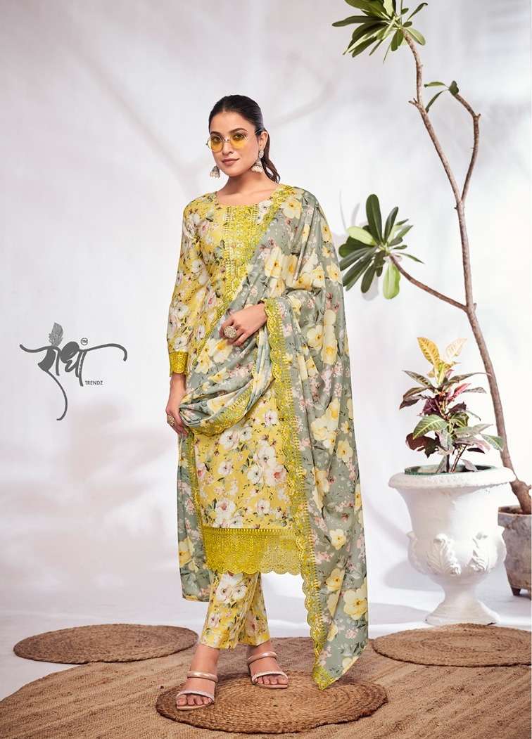 RADHA TRENDZ Dress Materials Wholesale catalog