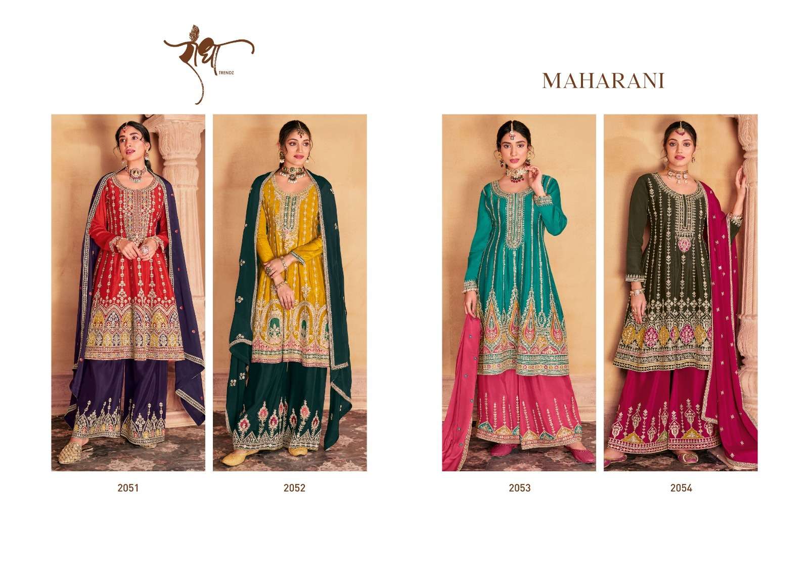 RADHA TRENDZ MAHARANI Salwar Kameez Wholesale catalog
