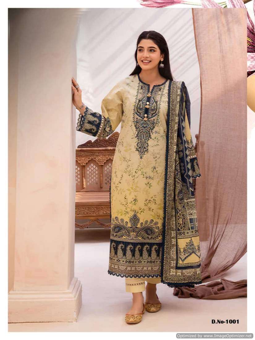 Rang Rasiya Elan Lawn – Dress Material - Wholesale Catalog