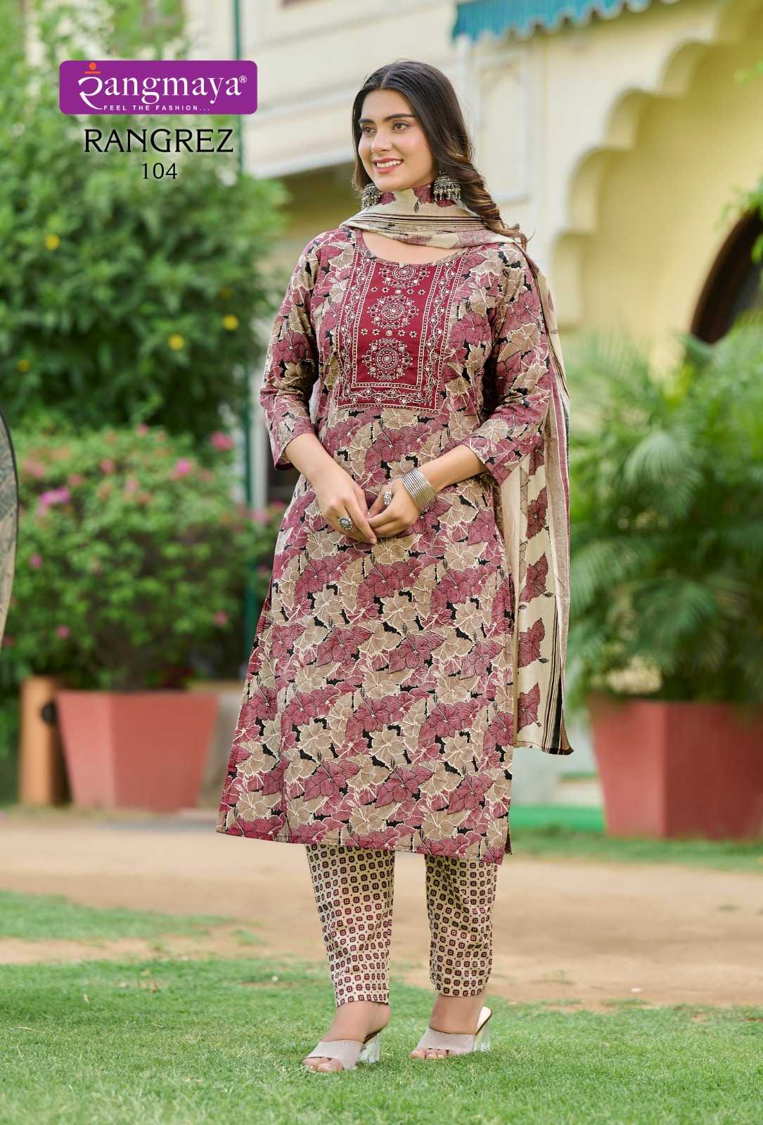 Rangmaya RANGREZ Kurti Wholesale catalog