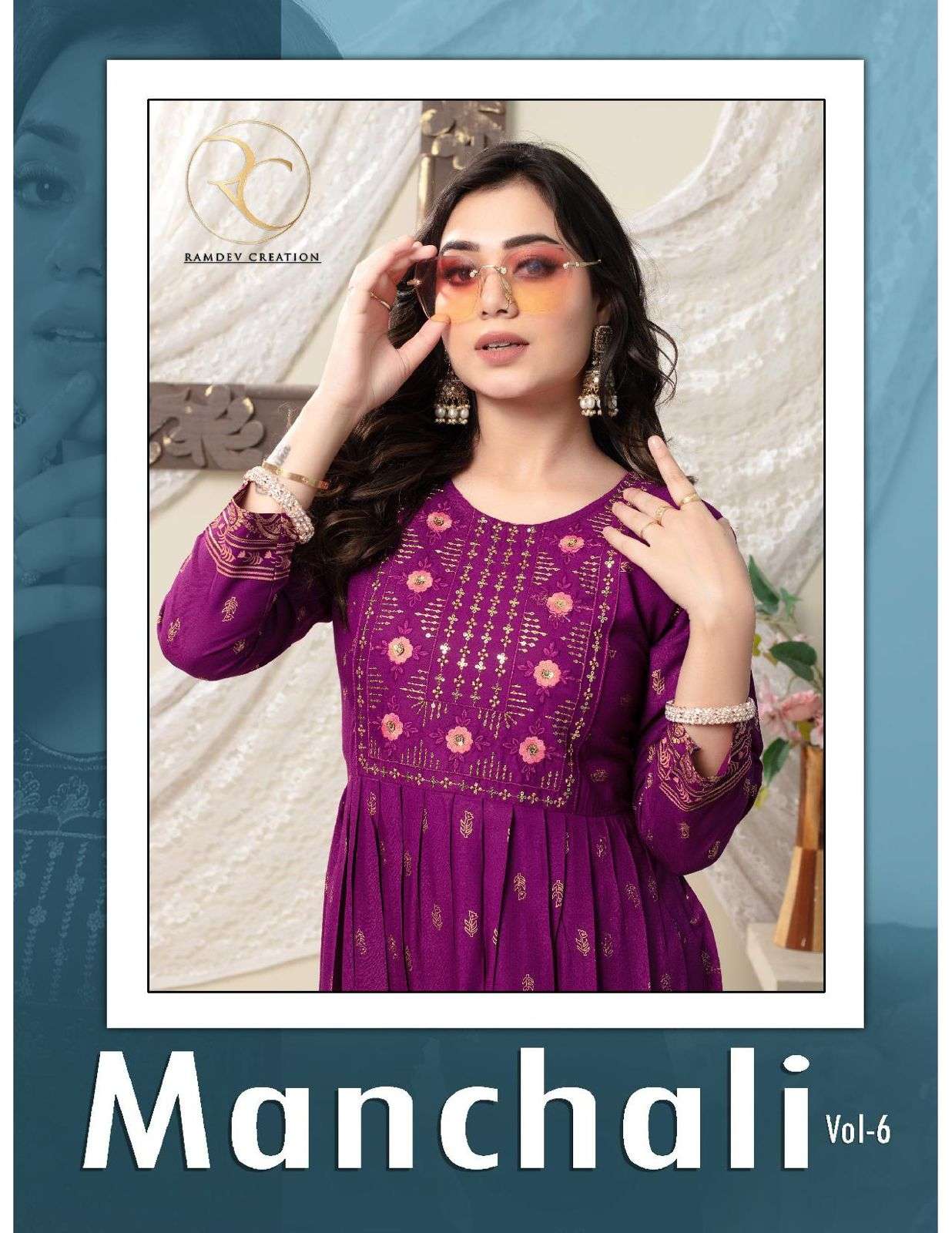 RC MANCHALI VOL 6 Kurti Wholesale catalog
