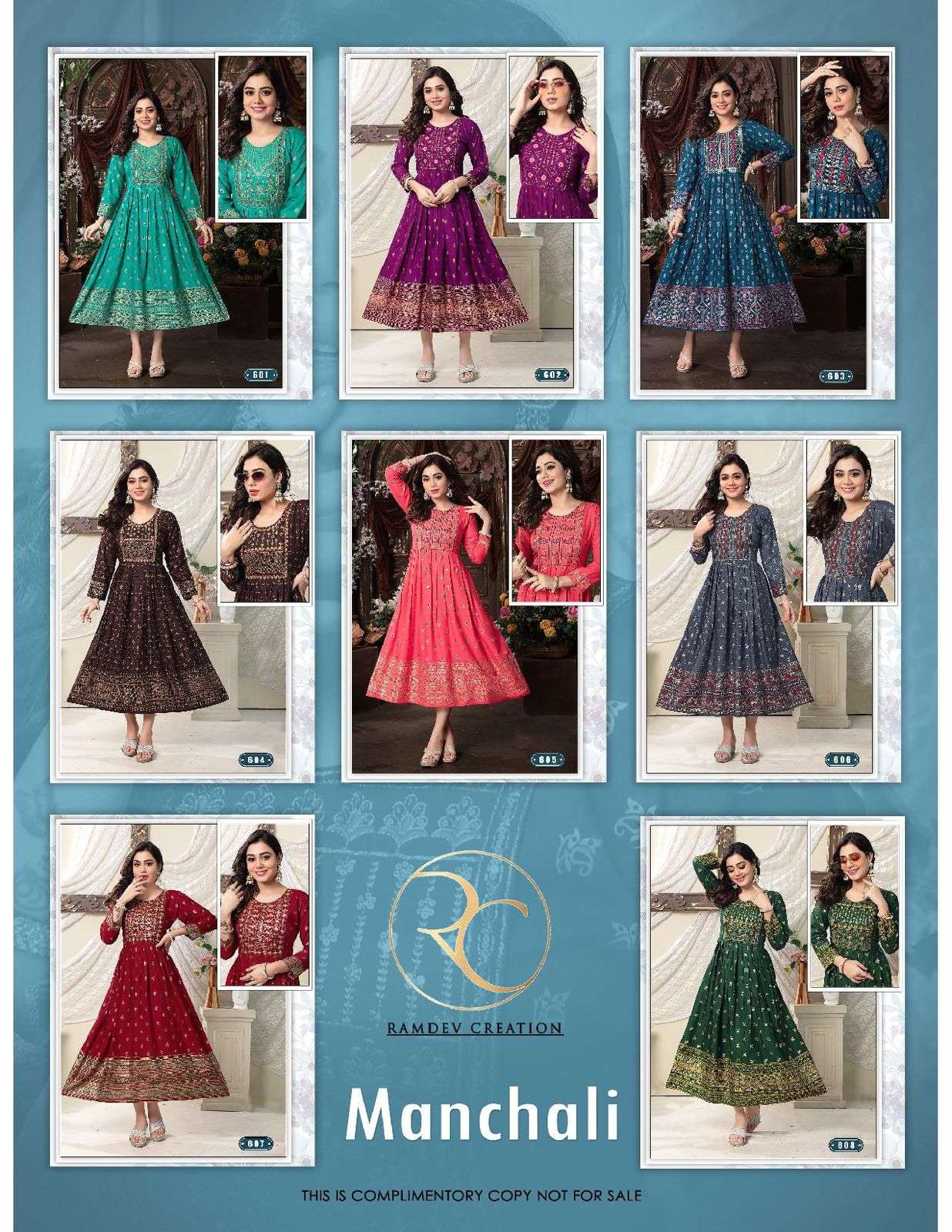 RC MANCHALI VOL 6 Kurti Wholesale catalog