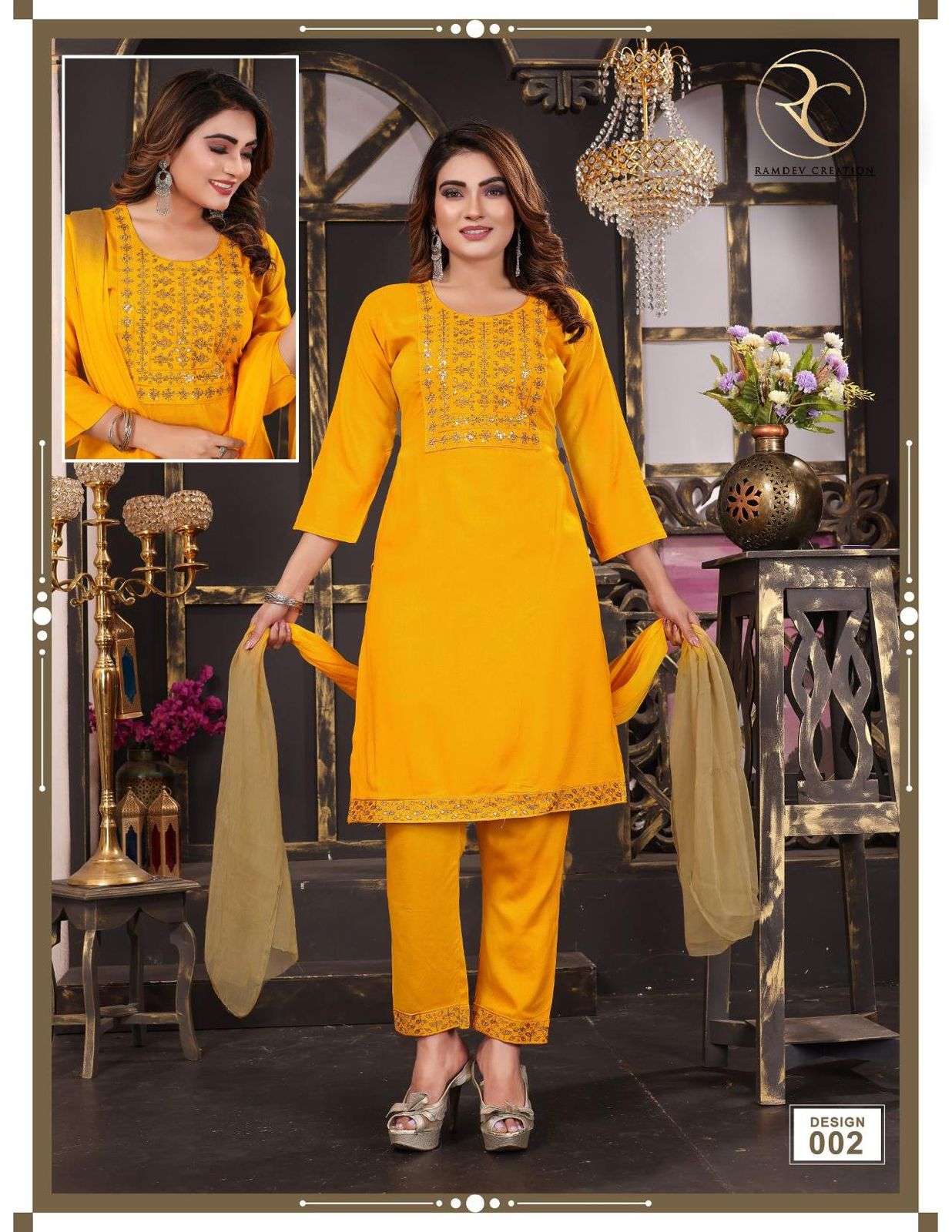 RC MIRZA VOL.2 Kurti Wholesale catalog