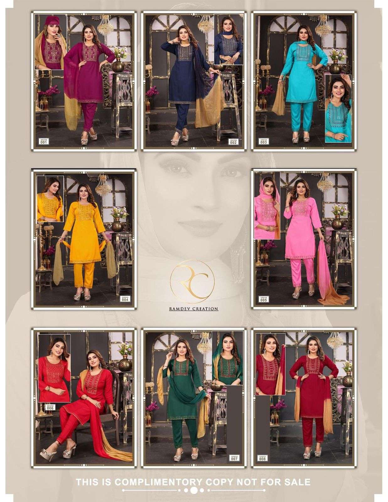 RC MIRZA VOL.2 Kurti Wholesale catalog