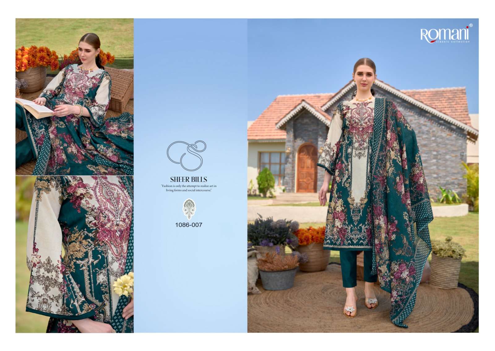 Romani Aarzu Vol 3 Soft Cotton Dress Material Wholesale catalog