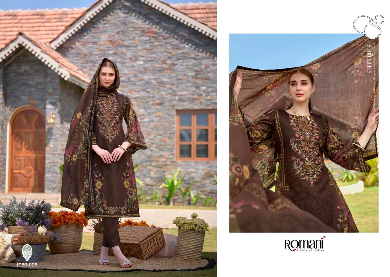 Romani Aarzu Vol 3 Soft Cotton Dress Material Wholesale catalog